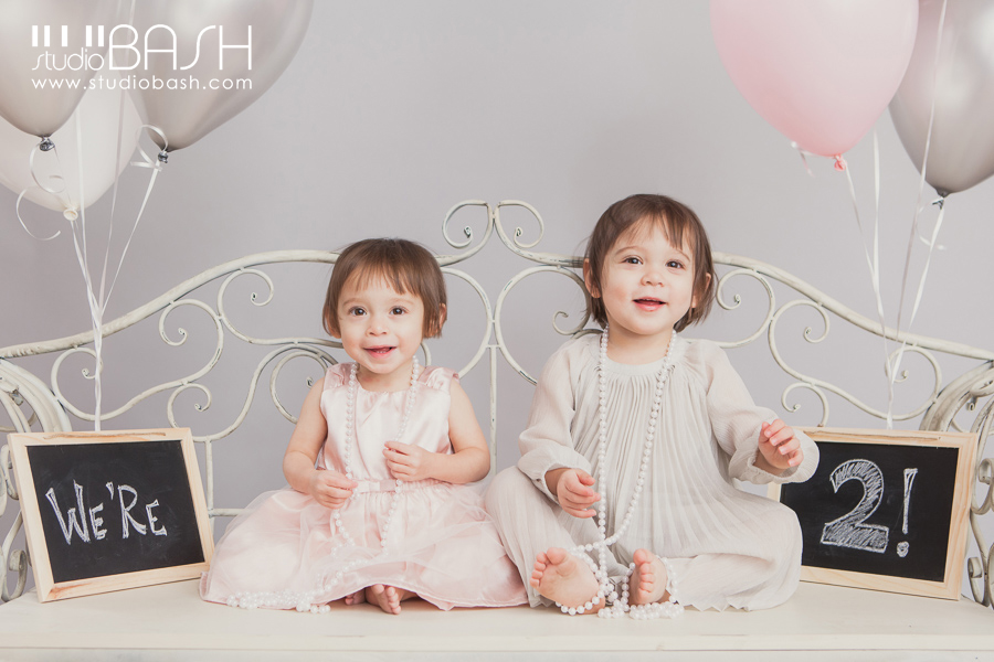 Madeline and Isabel are TWO!