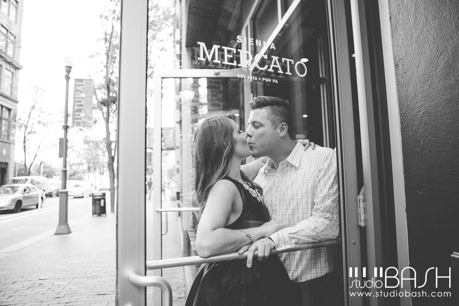Pittsburgh Downtown Engagement | Rachel + Jason