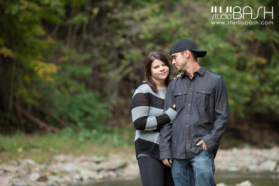 Pittsburgh Woods Engagement Photos | Danielle and Josh