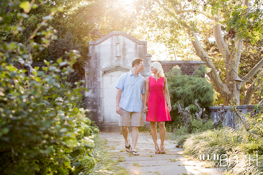 Pittsburgh Mellon Park Engagement Photos | Casey and Tom